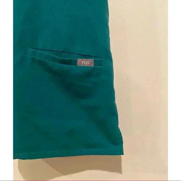 Figs Technical Collection Forest Green Scrubs - Picture 3 of 5